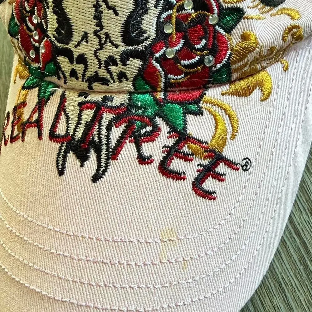 Pink realtree camo baseball cap